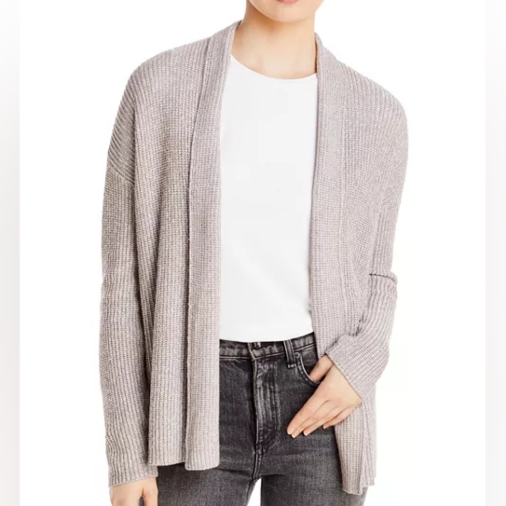 Eileen Fisher Boxy Open Front Cardigan